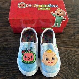 🍉 COCOMELON ⭐️ Toddler Slip Ons BRAND NEW